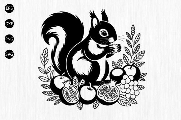 Download Squirrel Svg, Woodland Animal Svg - Wood Collection