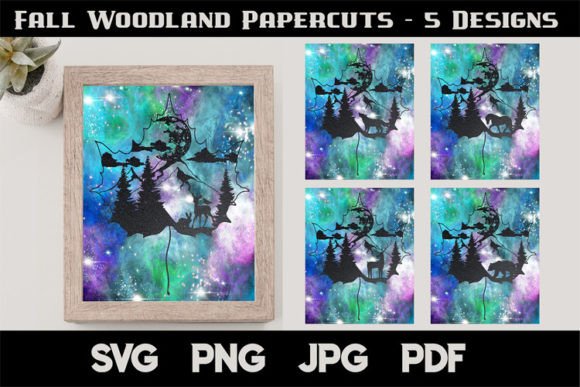 Download Woodland Animal SVG Bundle - Wood Collection