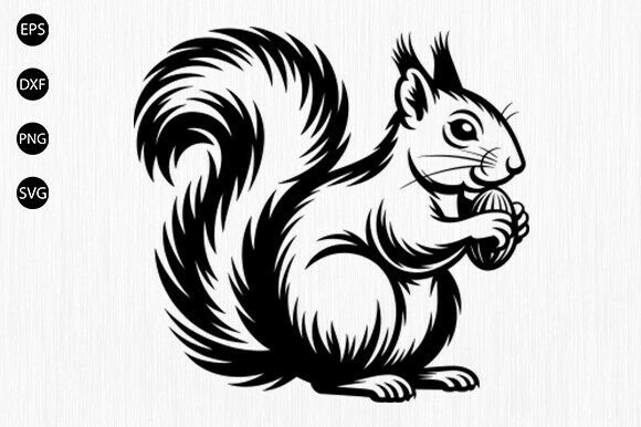 Download Squirrel Svg, Woodland Animal Svg - Wood Collection