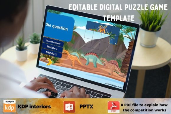 Download Editable Digital Puzzle Game Template - Digital puzzle Collection