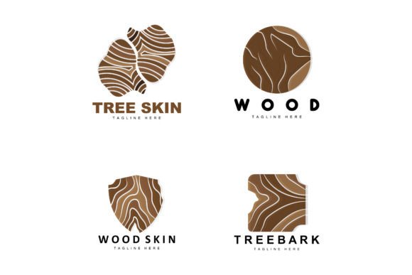 Download Wood Layer Logo Tree Bark Structure Desi - Wood Collection