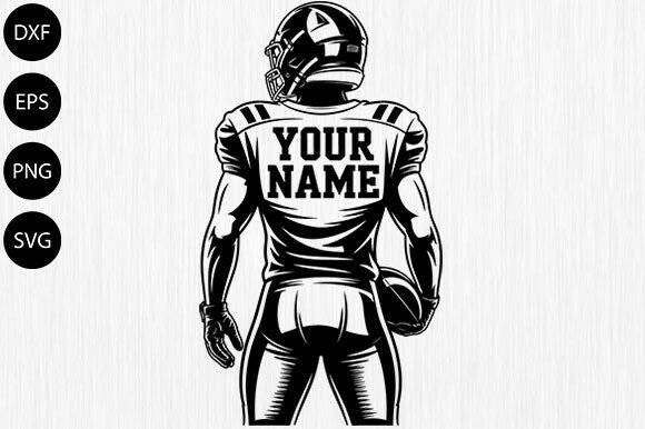 Download American Football Player Svg,Football - Football Collection