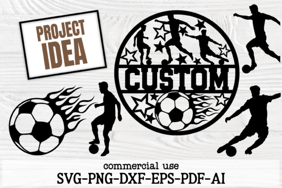 Download Male Soccer SVG, Football Name Sign SVG - Football Collection