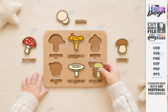 Download Montessori Kids Puzzle Laser Cut | CNC - Kids puzzle Collection