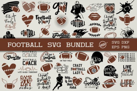 Download American Football SVG Bundle - Premium Resources