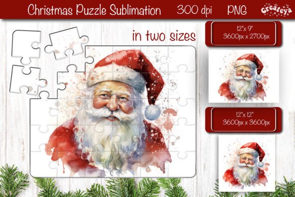 Download Christmas Puzzle PNG Kids Puzzle Santa - Kids puzzle Collection