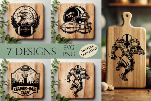 Download Football SVG Bundle, Laser Cut Files, - Football Collection