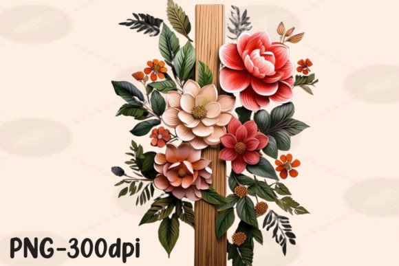 Download Floral Wooden Signs Sublimation - Wood Collection