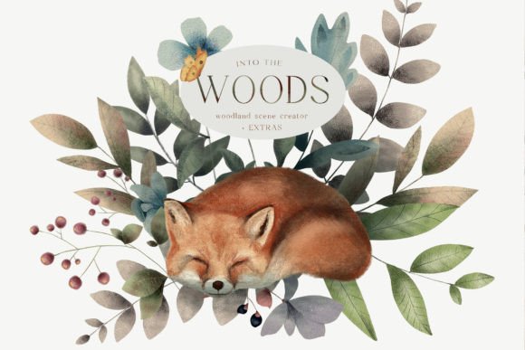 Download Woodland Scene Creator Animals Trees PNG - Wood Collection