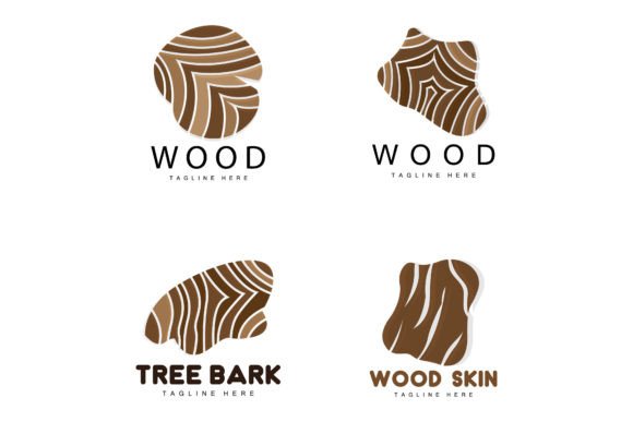Download Wood Layer Logo Tree Bark Structure Desi - Wood Collection