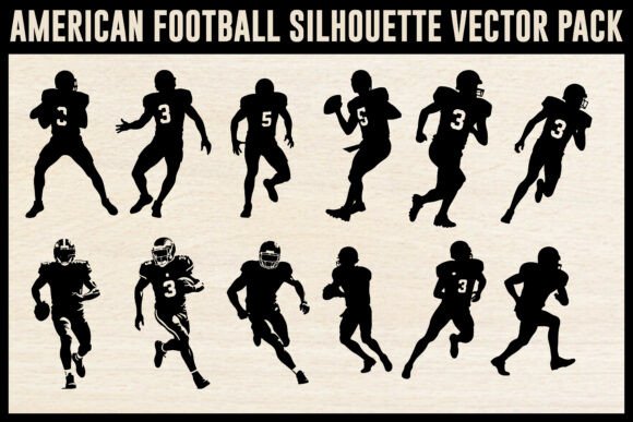 Download American Football Silhouette Pack - Football Collection