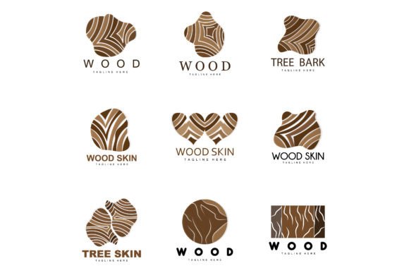 Download Wood Layer Logo Tree Bark Structure Desi - Wood Collection