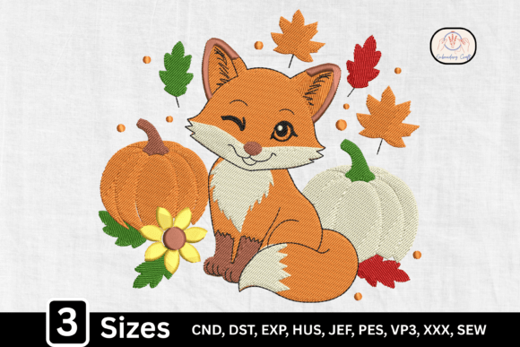 Download Autumn Woodland Fox Pumpkin - Wood Collection