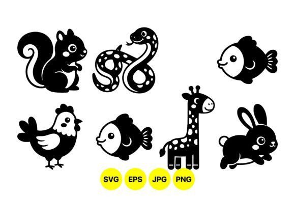 Download Cute Woodland Animal Svg Pack - Wood Collection