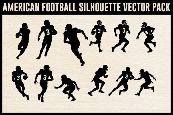 Download American Football Silhouette Pack - Football Collection