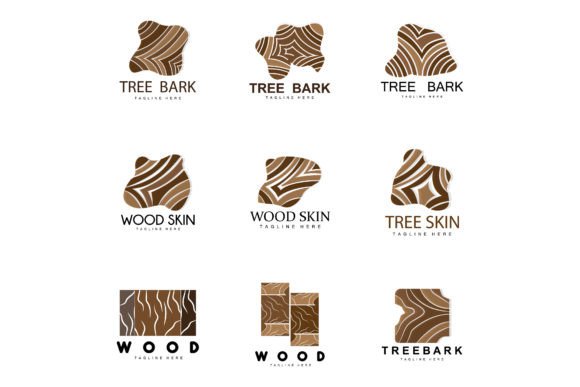 Download Wood Layer Logo Tree Bark Structure Desi - Wood Collection