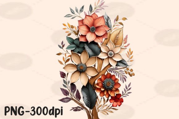 Download Floral Wooden Signs Sublimation - Wood Collection