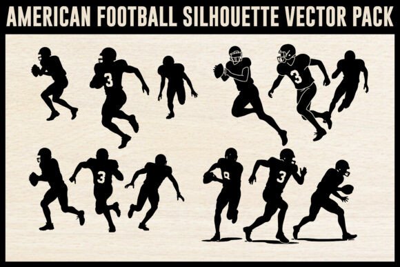 Download American Football Silhouette Pack - Football Collection
