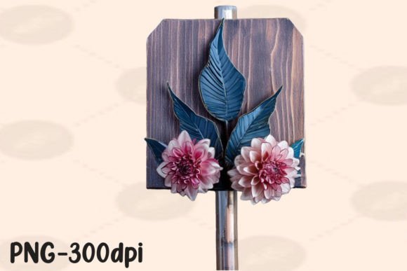 Download Floral Wooden Signs Sublimation - Wood Collection