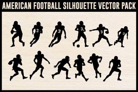 Download American Football Silhouette Pack - Football Collection