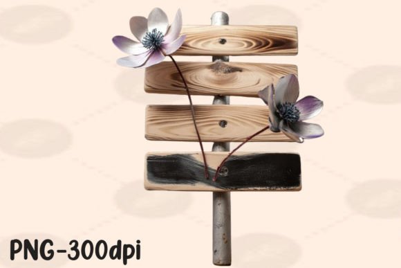 Download Floral Wooden Signs Sublimation - Wood Collection