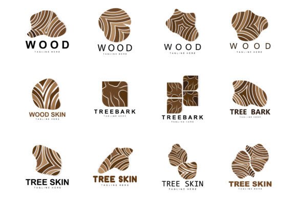 Download Wood Layer Logo Tree Bark Structure Desi - Wood Collection