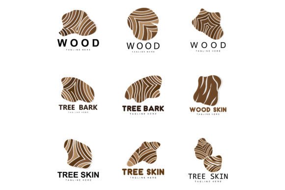Download Wood Layer Logo Tree Bark Structure Desi - Wood Collection